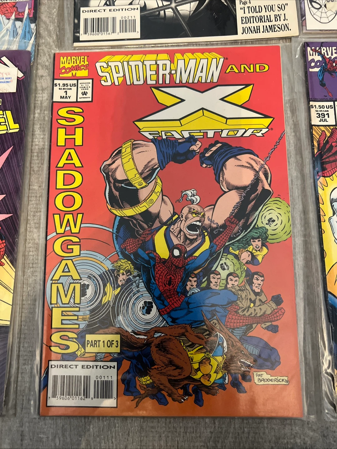 Spider-Man and X-Factor #1 "Shadowgames" Part 1 of 3 Comic - photo 4