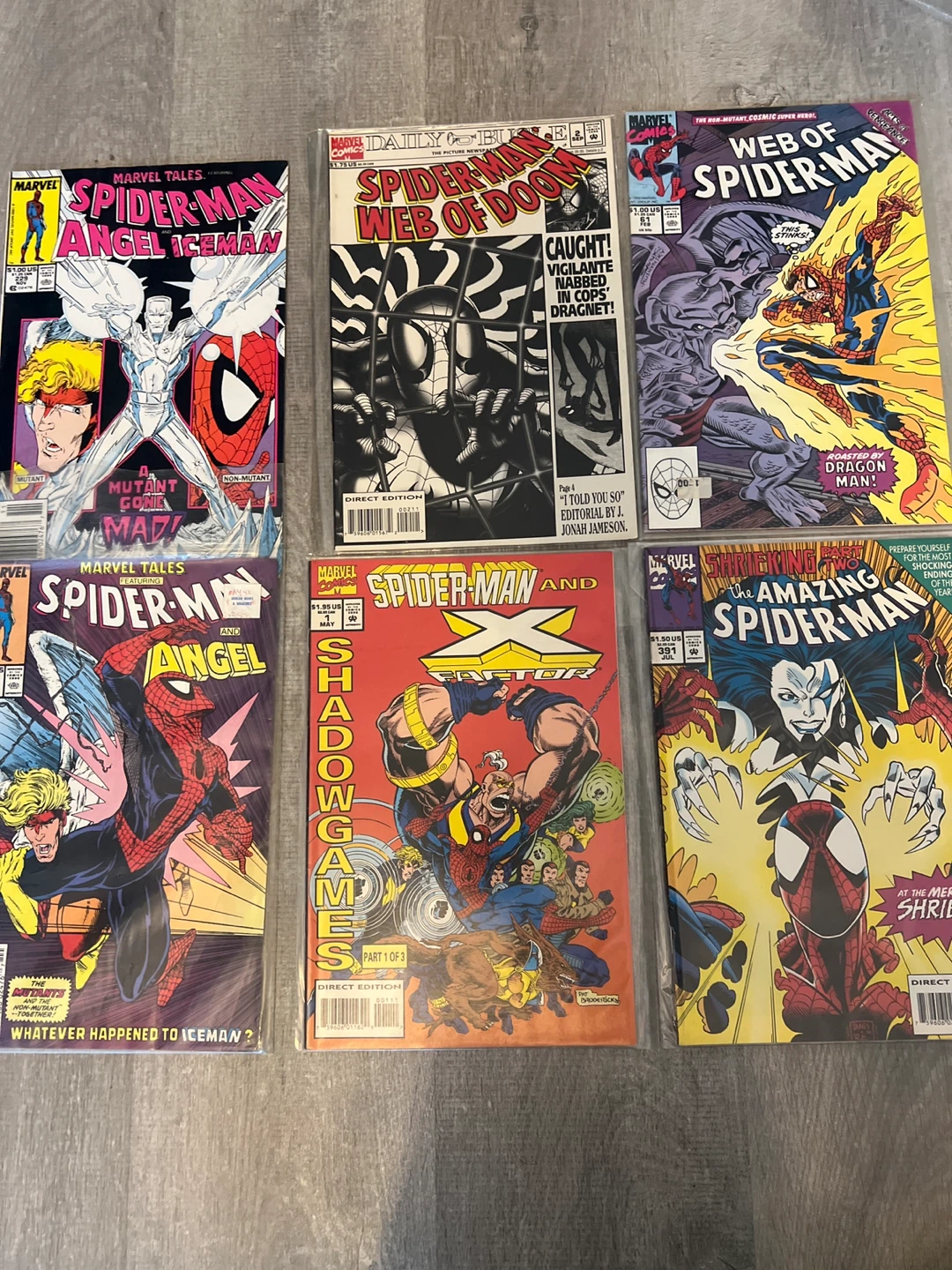 Spider-Man and X-Factor #1 "Shadowgames" Part 1 of 3 Comic