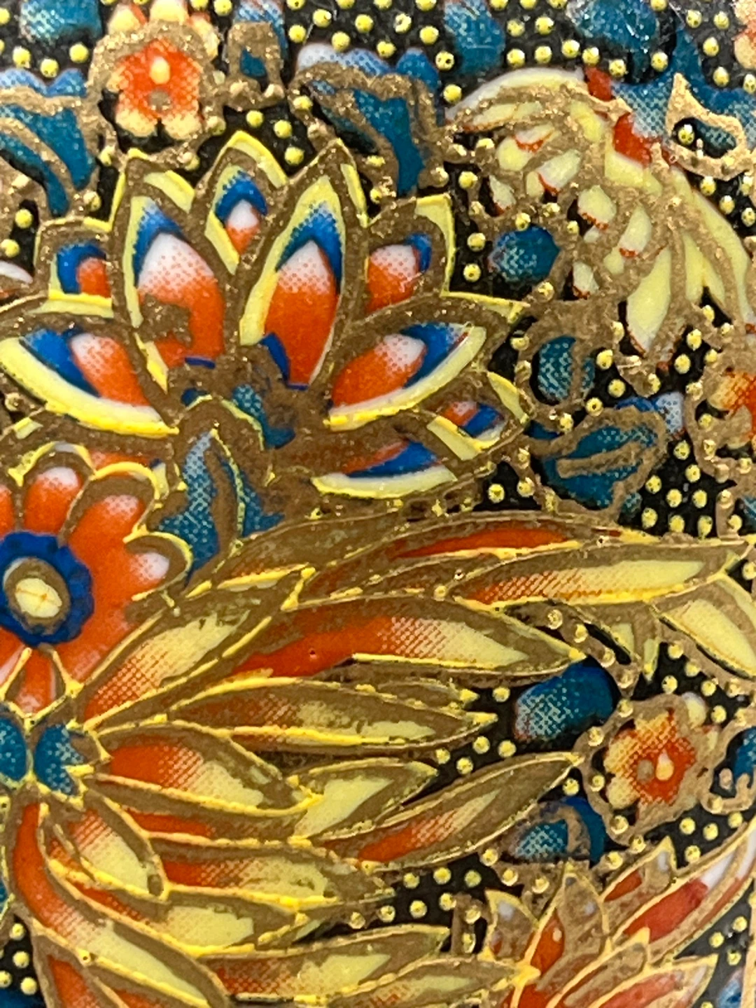 Decorative Ceramic Vase with Asian Scene - photo 2