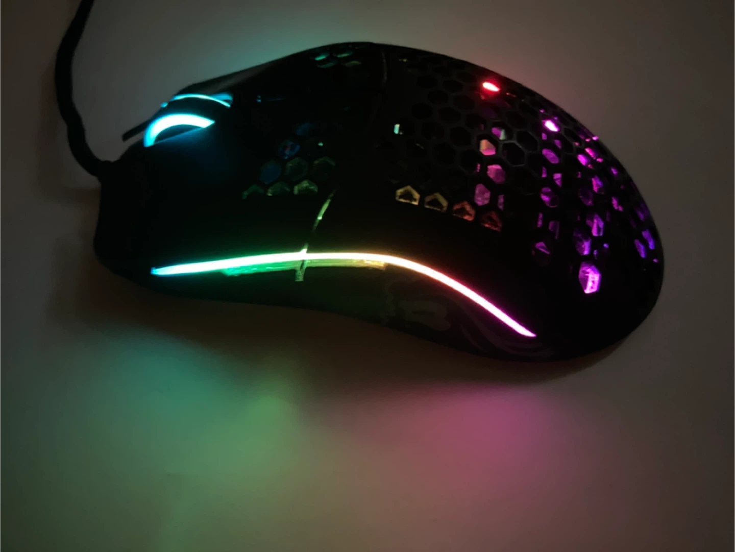 Glorious Model O Mousepad and Mouse