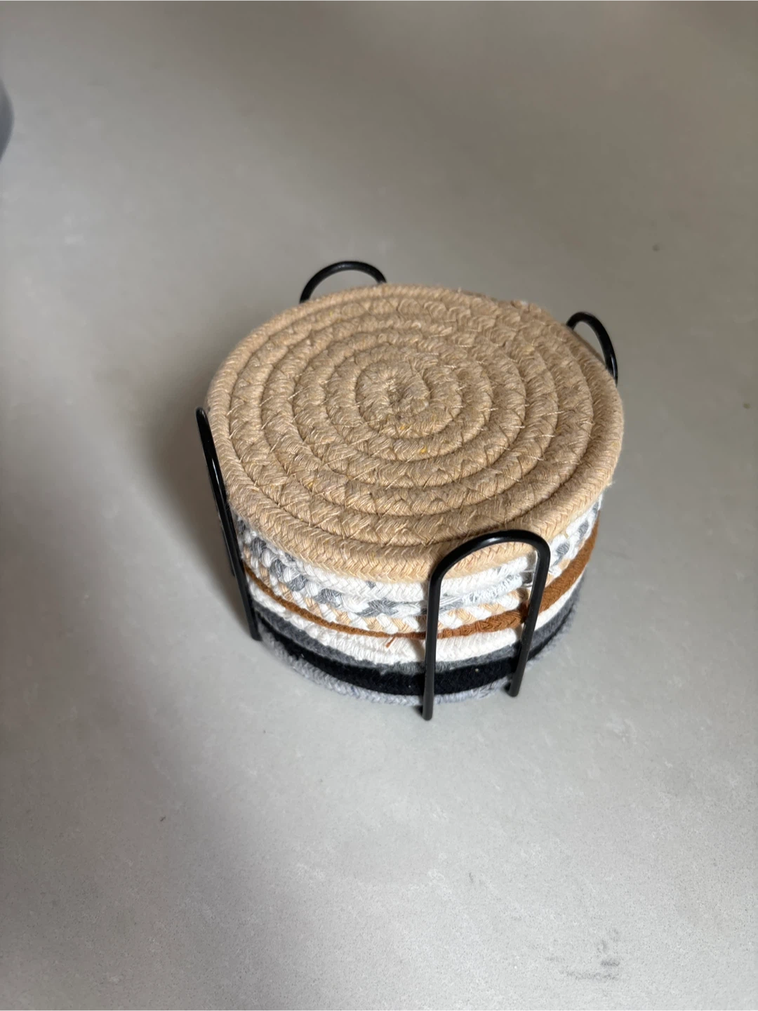 Coaster Set with Holder - photo 2