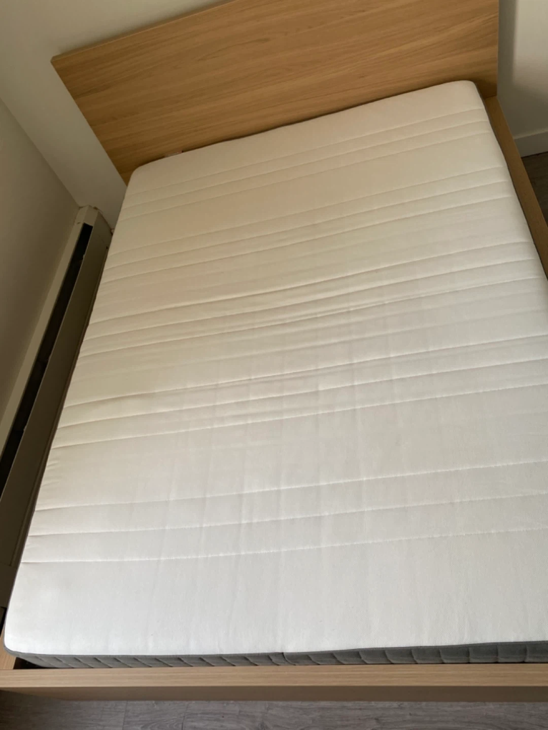 IKEA MALM Bed Frame + Mattress - photo 4