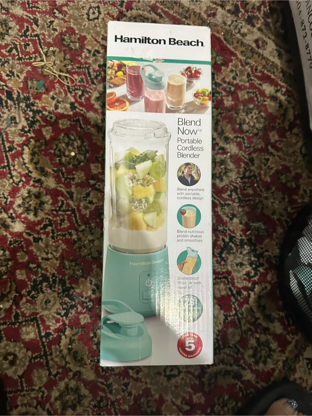 Hamilton Beach Blend Now Portable Cordless Blender - photo 2