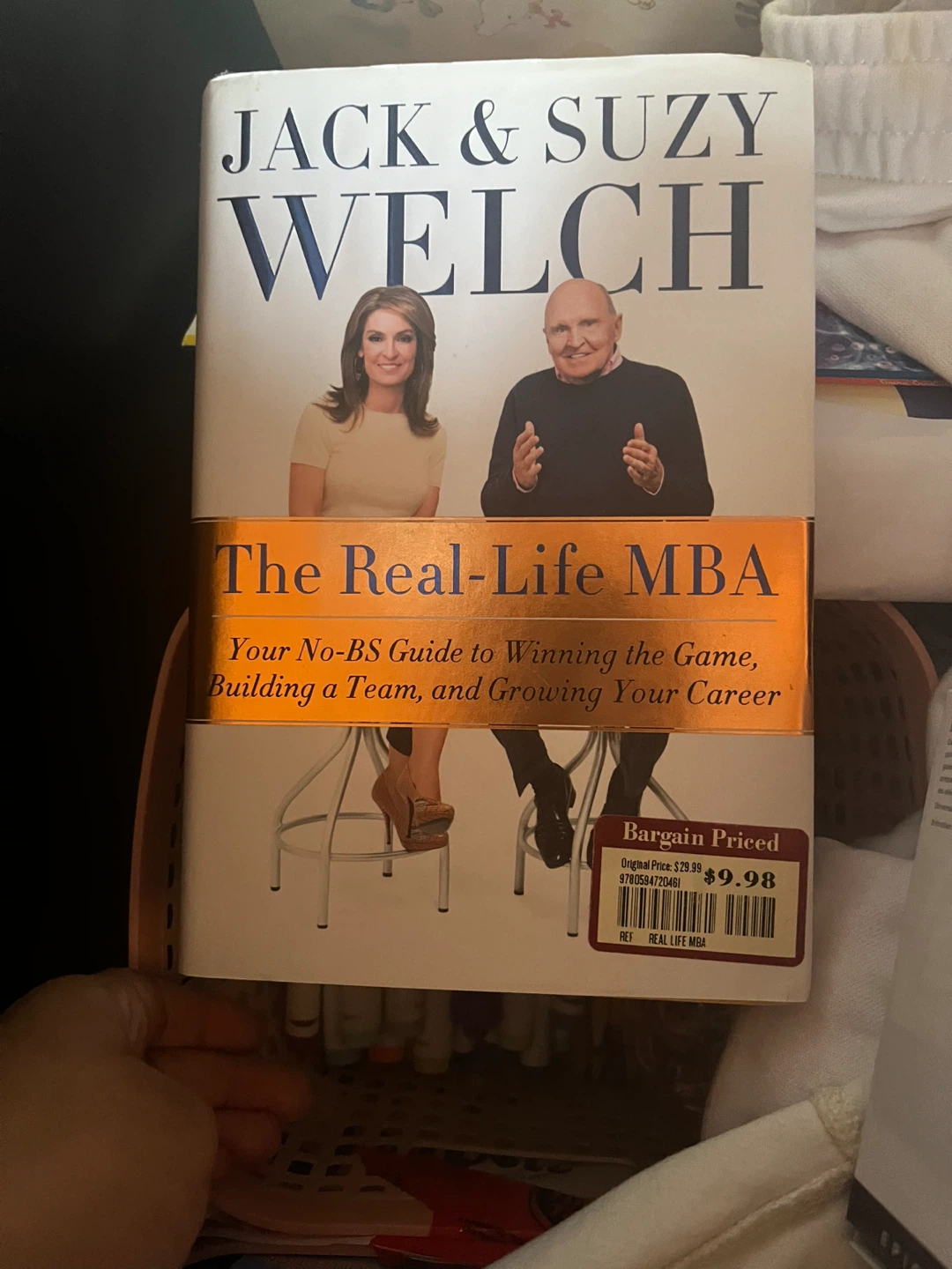 The Real-Life MBA by Jack & Suzy Welch Book