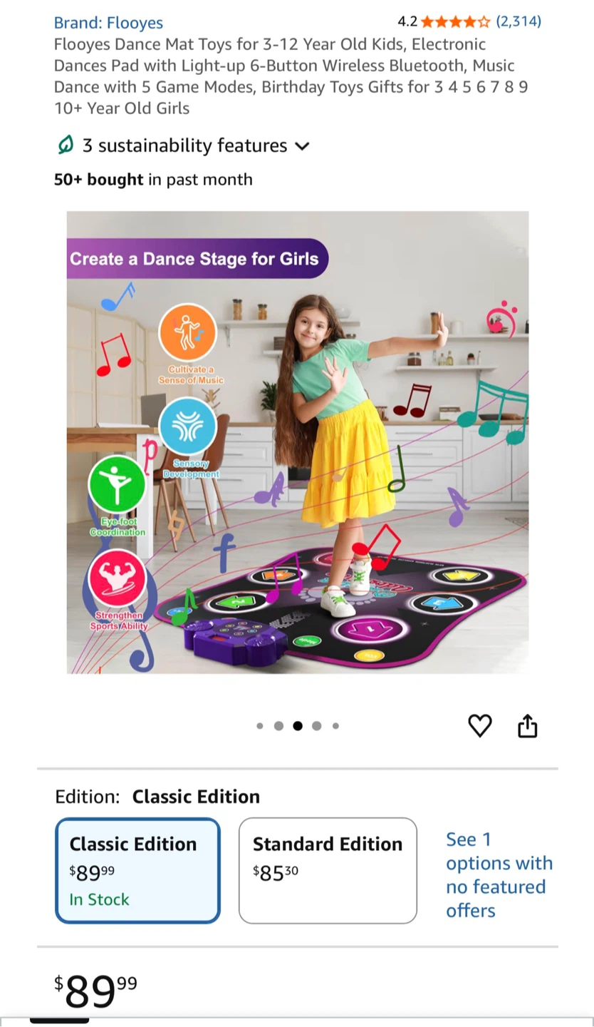 Flooyes Dance Mat Classic Edition