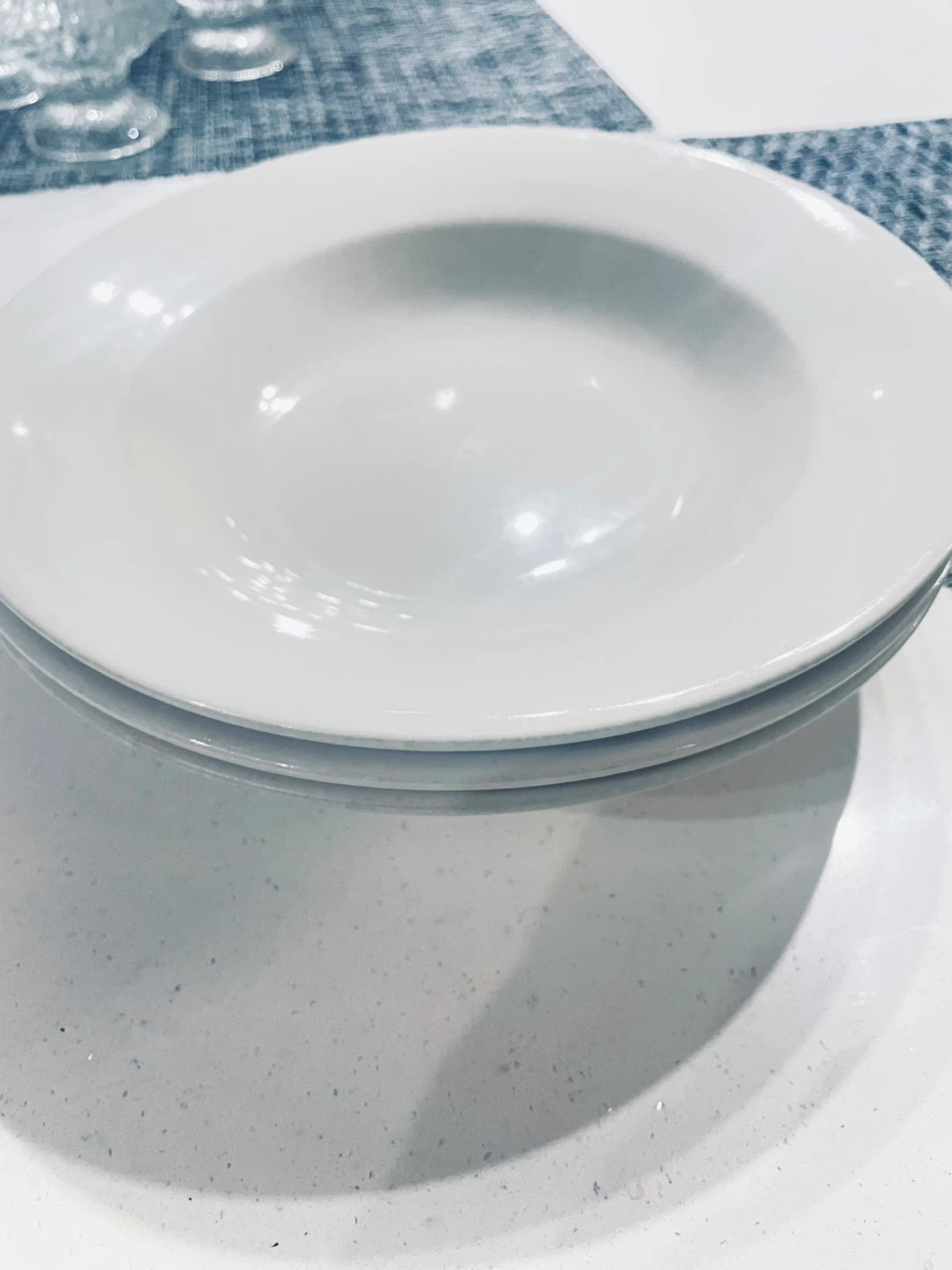 3 Ultima White Pasta Bowls - 10$ each - photo 4