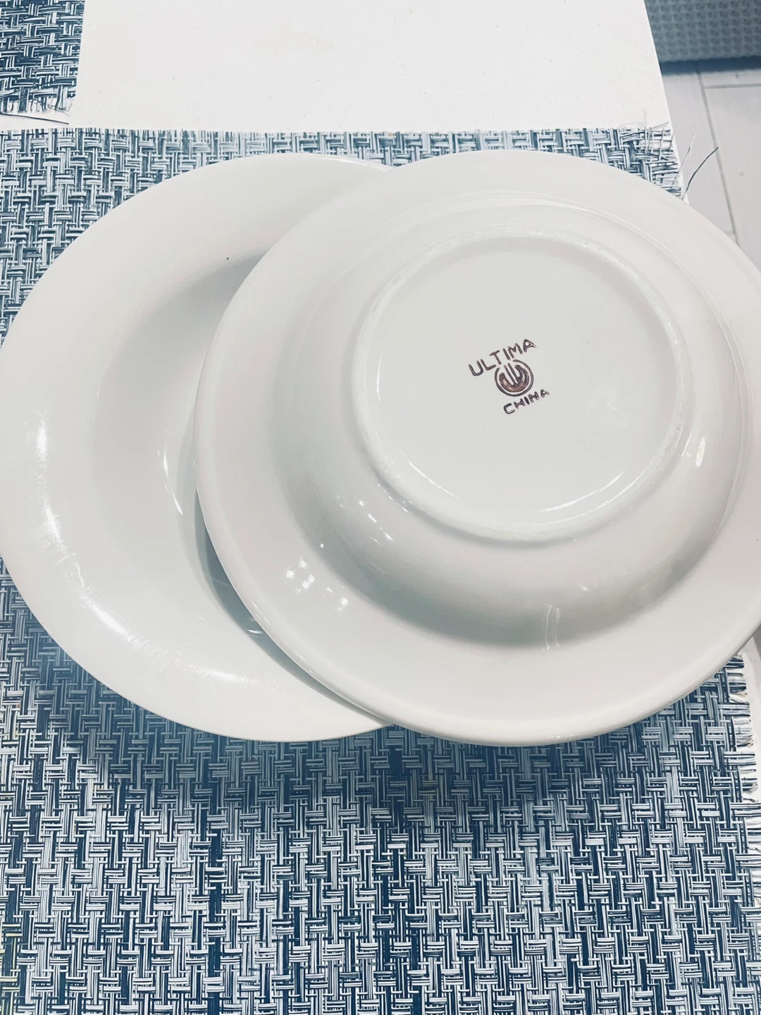 3 Ultima White Pasta Bowls - 10$ each - photo 2