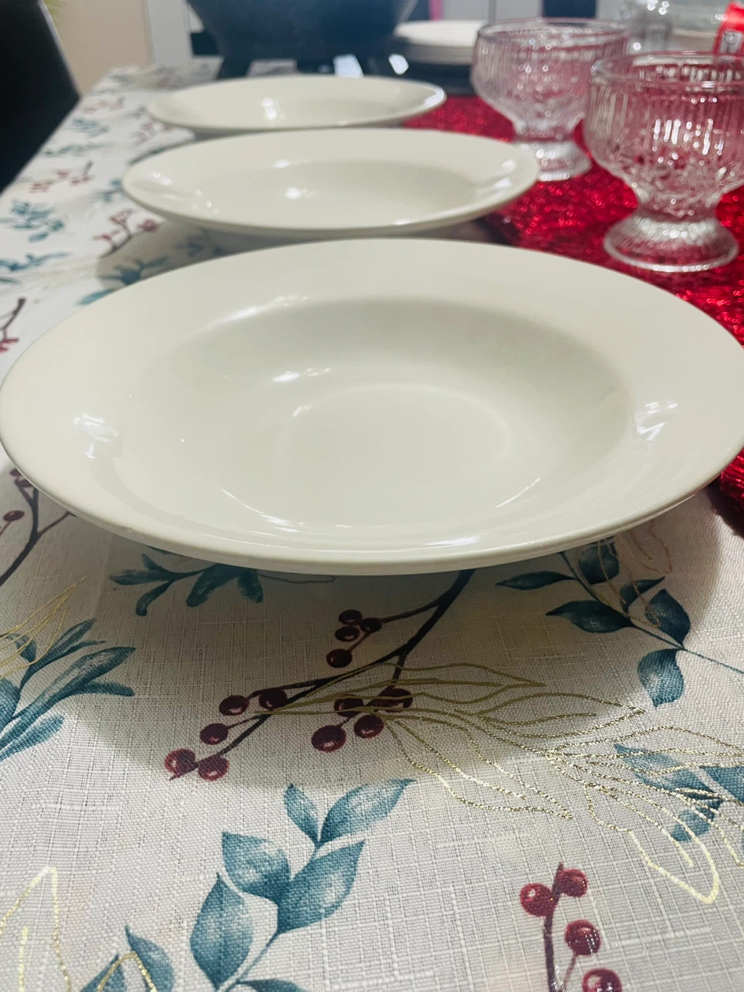 3 Ultima White Pasta Bowls - 10$ each - photo 3