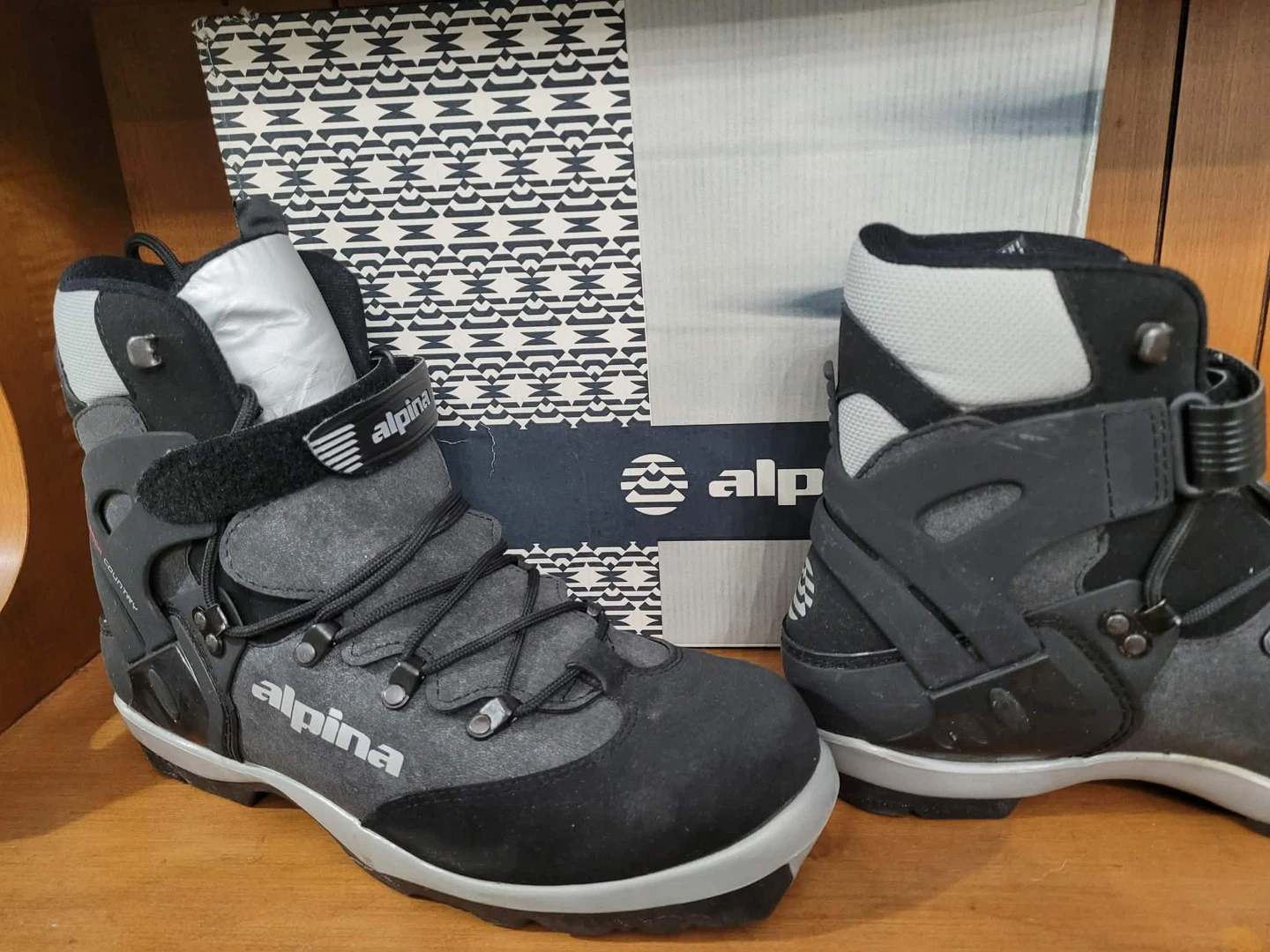 Alpina BC 1550 Back Country Ski Boots - Size US 12