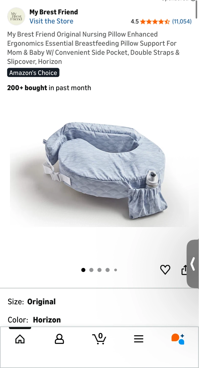 My Brest Friend Nursing Pillow - Original Size - photo 4