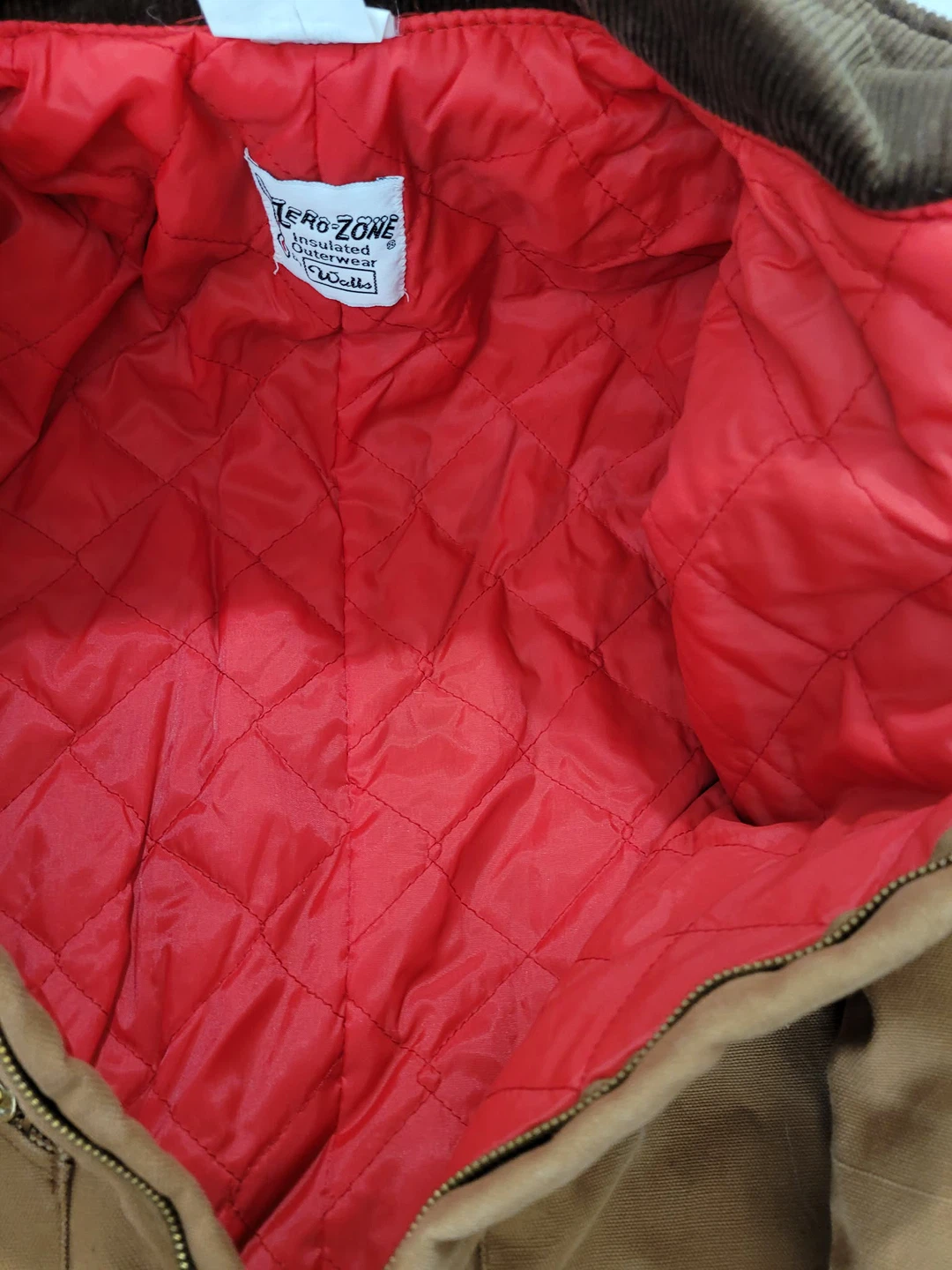 Wells zero zone Insulated Coveralls Work Jumpsuit size 38x40 - photo 3