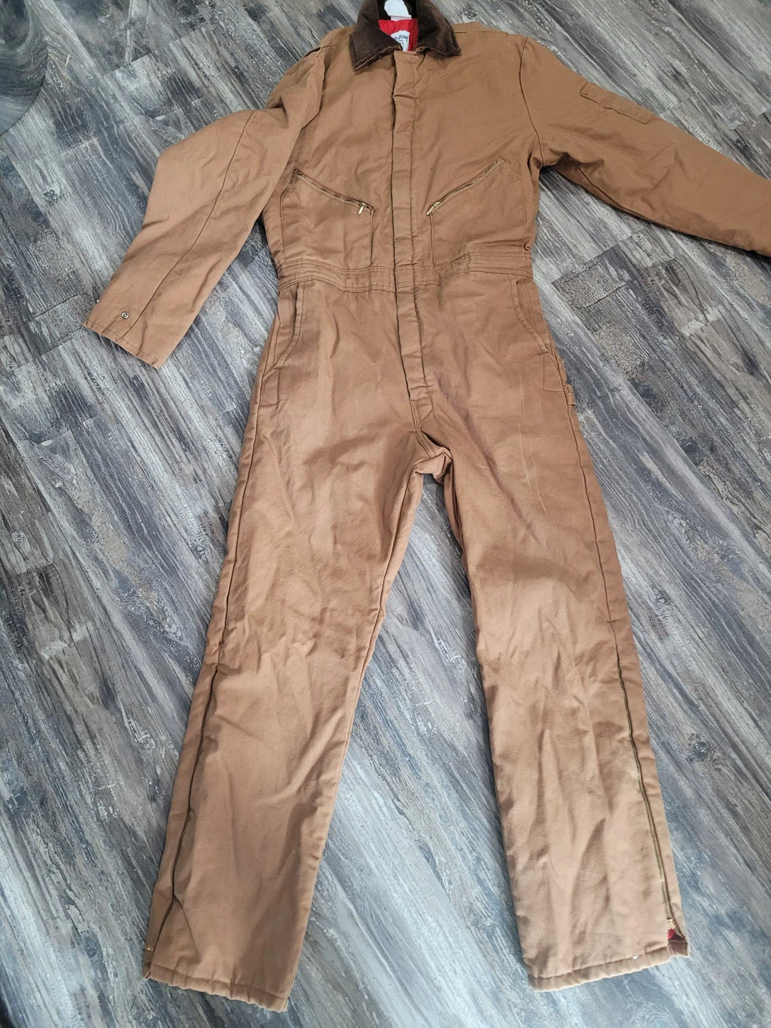 Wells zero zone Insulated Coveralls Work Jumpsuit size 38x40