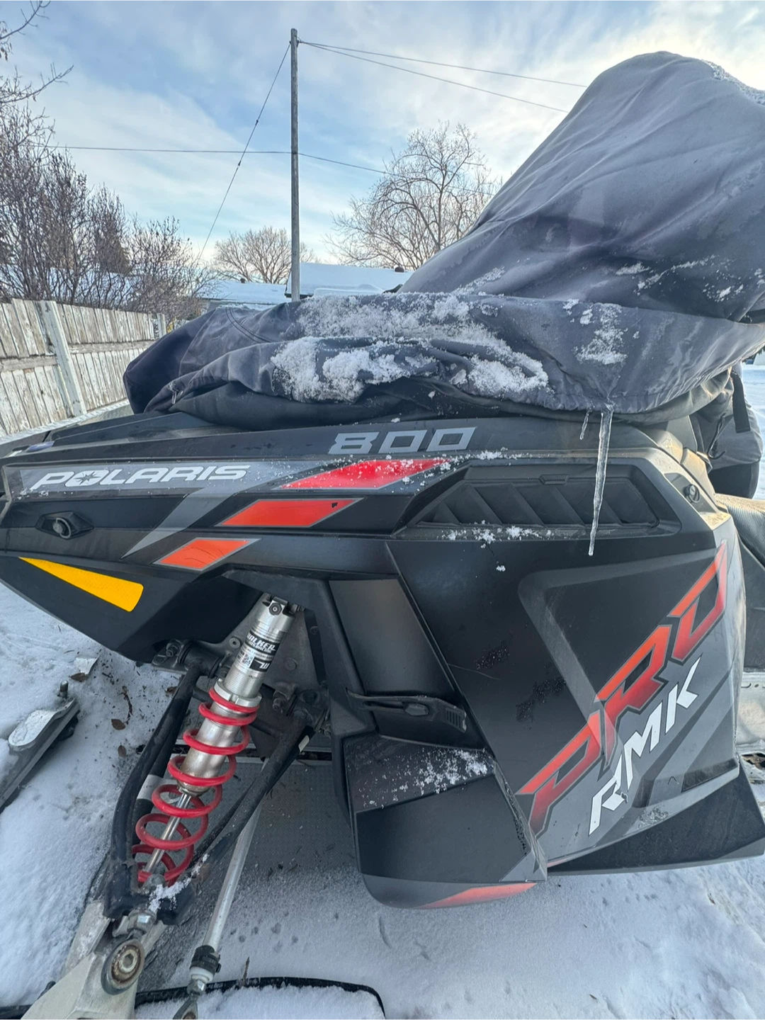 Polaris RMK 800 Snowmobile - photo 3