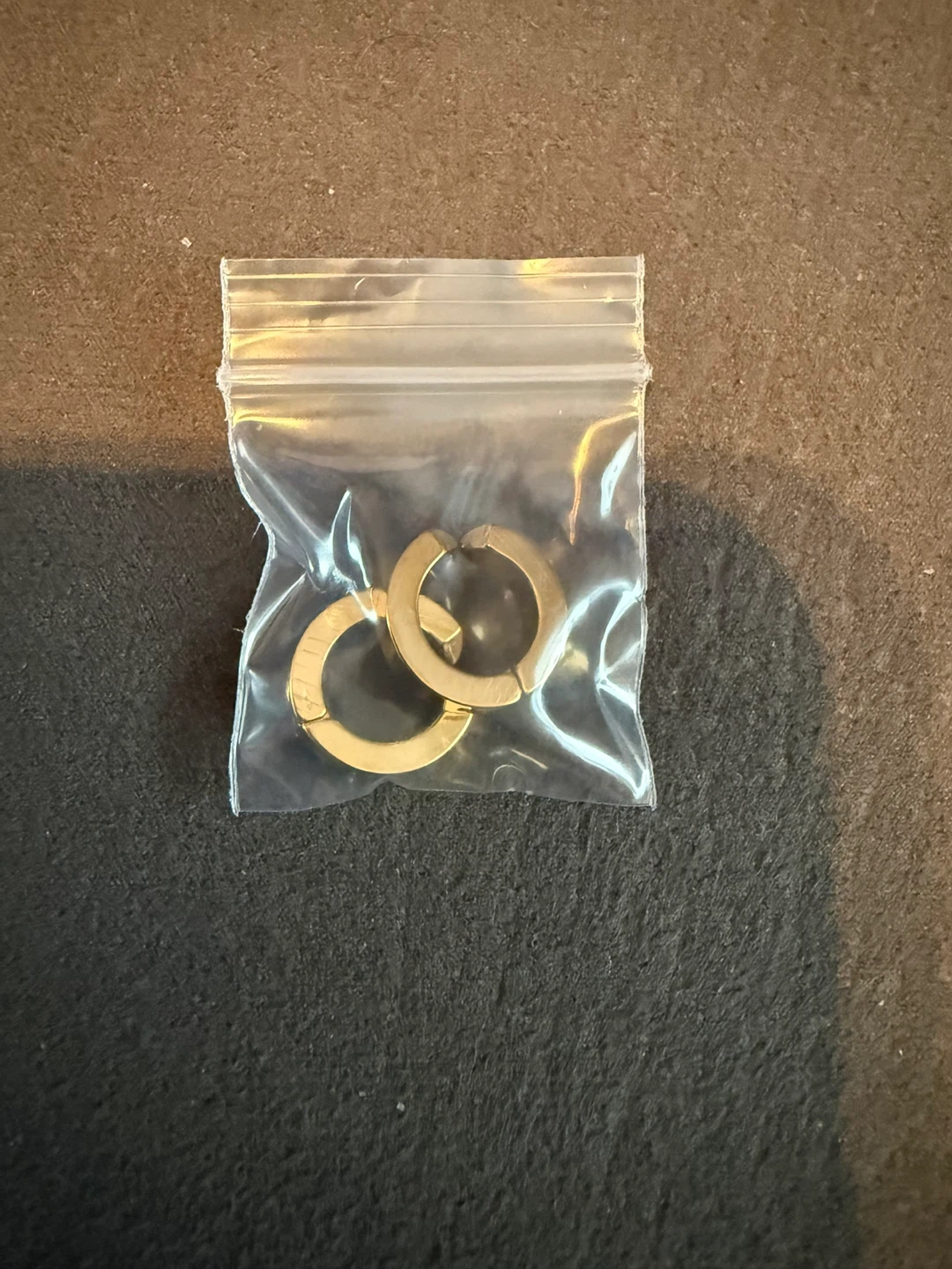 Set of Clip-On Hoop Earrings - photo 2