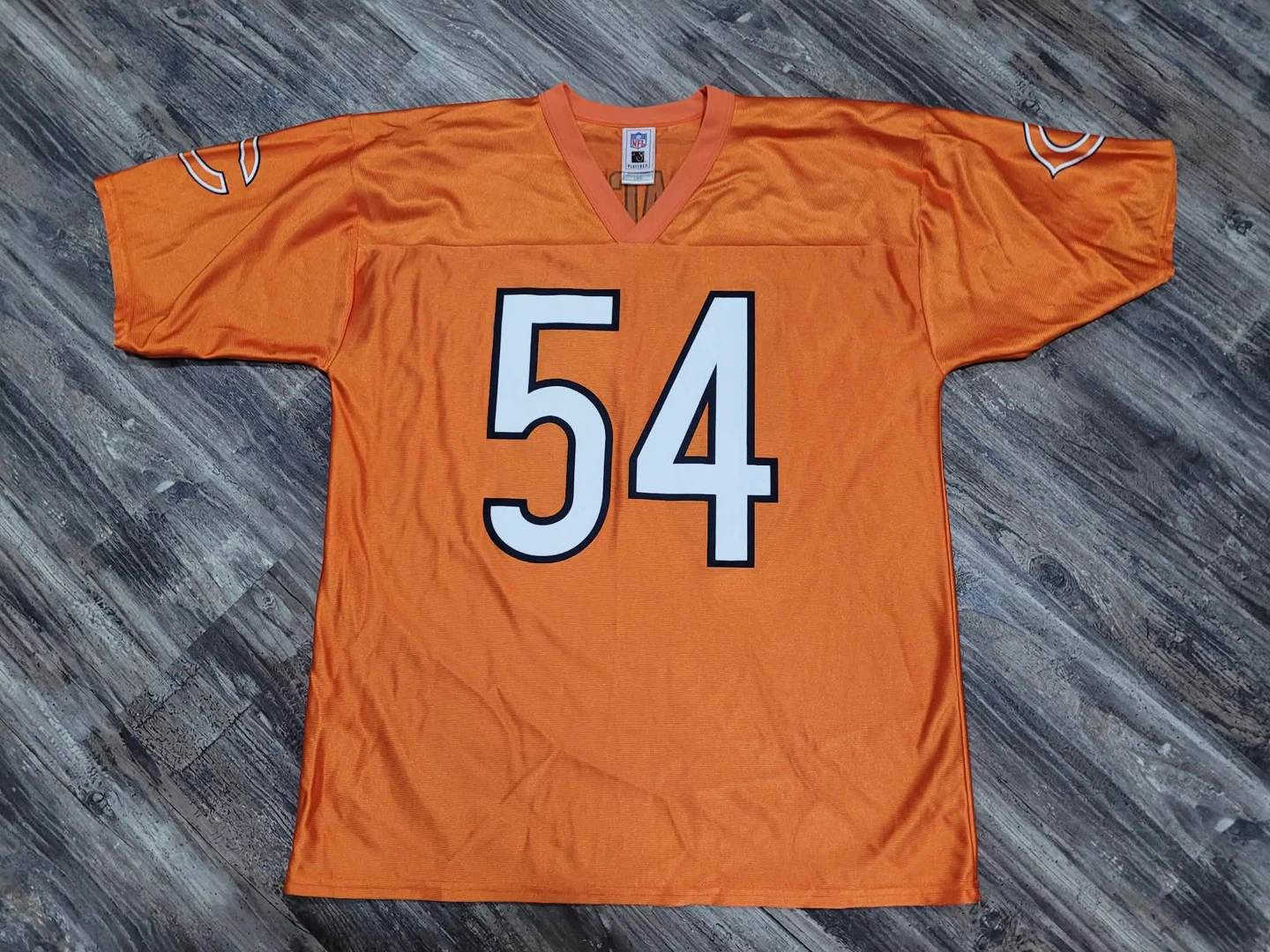 NFL Chicago Bears Urlacher #54 Chicago Bears Orange Jersey L/G - photo 2