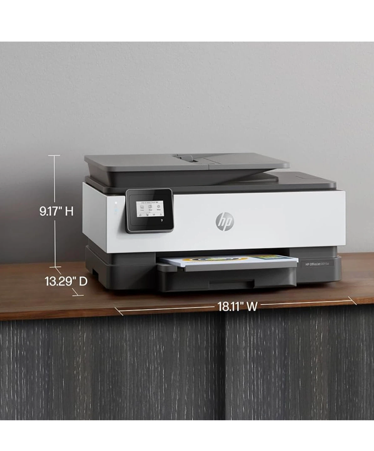 HP OfficeJet 8015e All-in-One Printer - photo 3