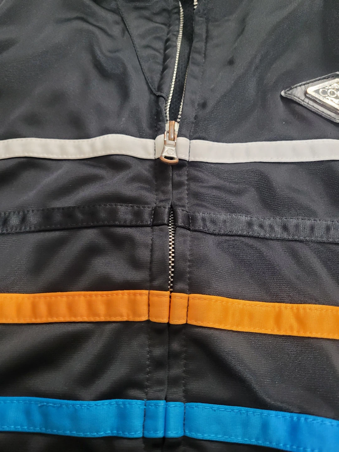 COOGI Track Jacket XXL Black White Orange Blue - photo 5