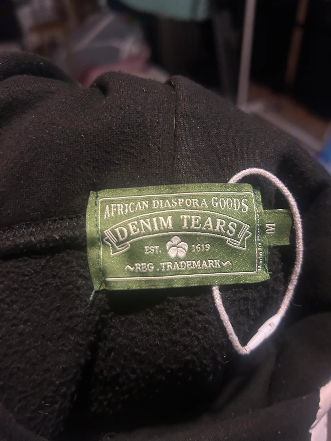 Denim Tears Black Hoodie - photo 2