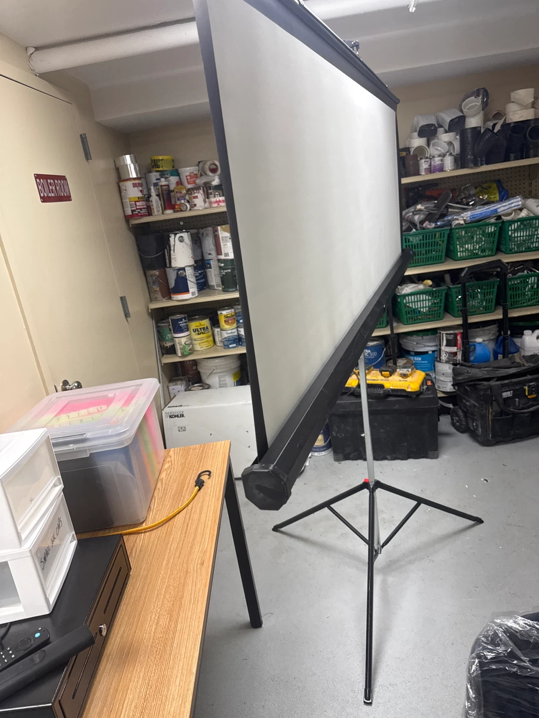 Portable Projector Screen with Stand - photo 2