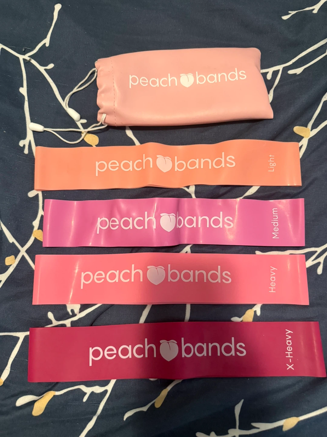 Peach Bands Resistance Loops Set with Bag - photo 2