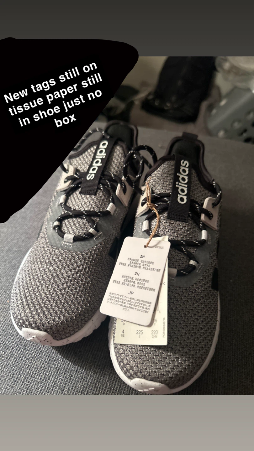 Adidas Gray Running Shoes brand new just no box