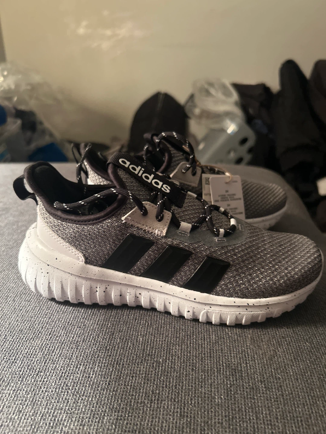 Adidas Gray Running Shoes brand new just no box - photo 4
