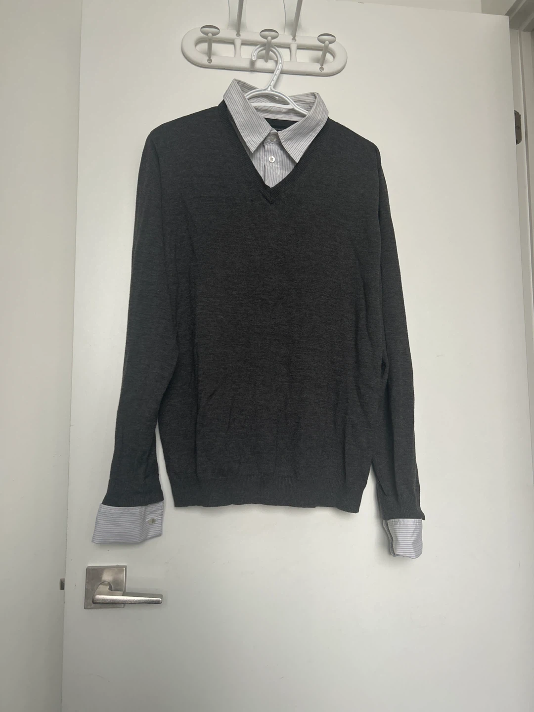 Urban Behaviour Men's Layered Look Sweater - L/G