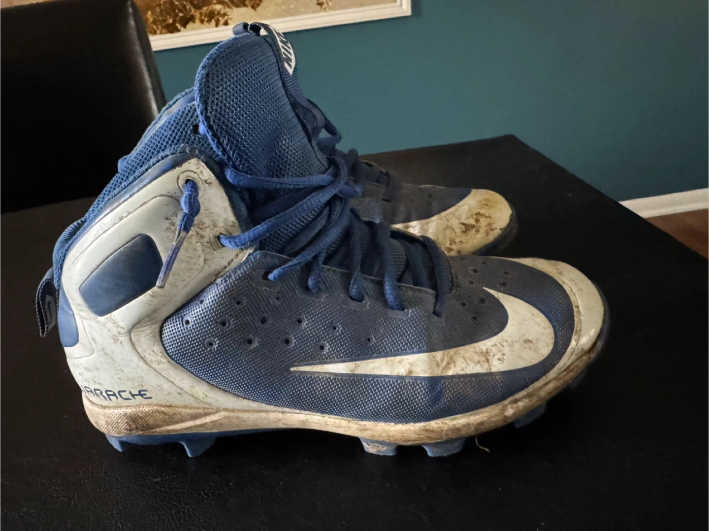 Nike Blue Baseball Cleats Soze 5 Kids - photo 2