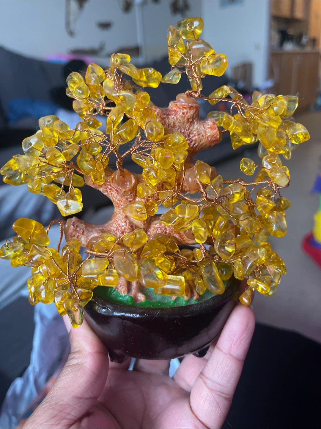 Citrine Gemstone Bonsai Tree 🥕
