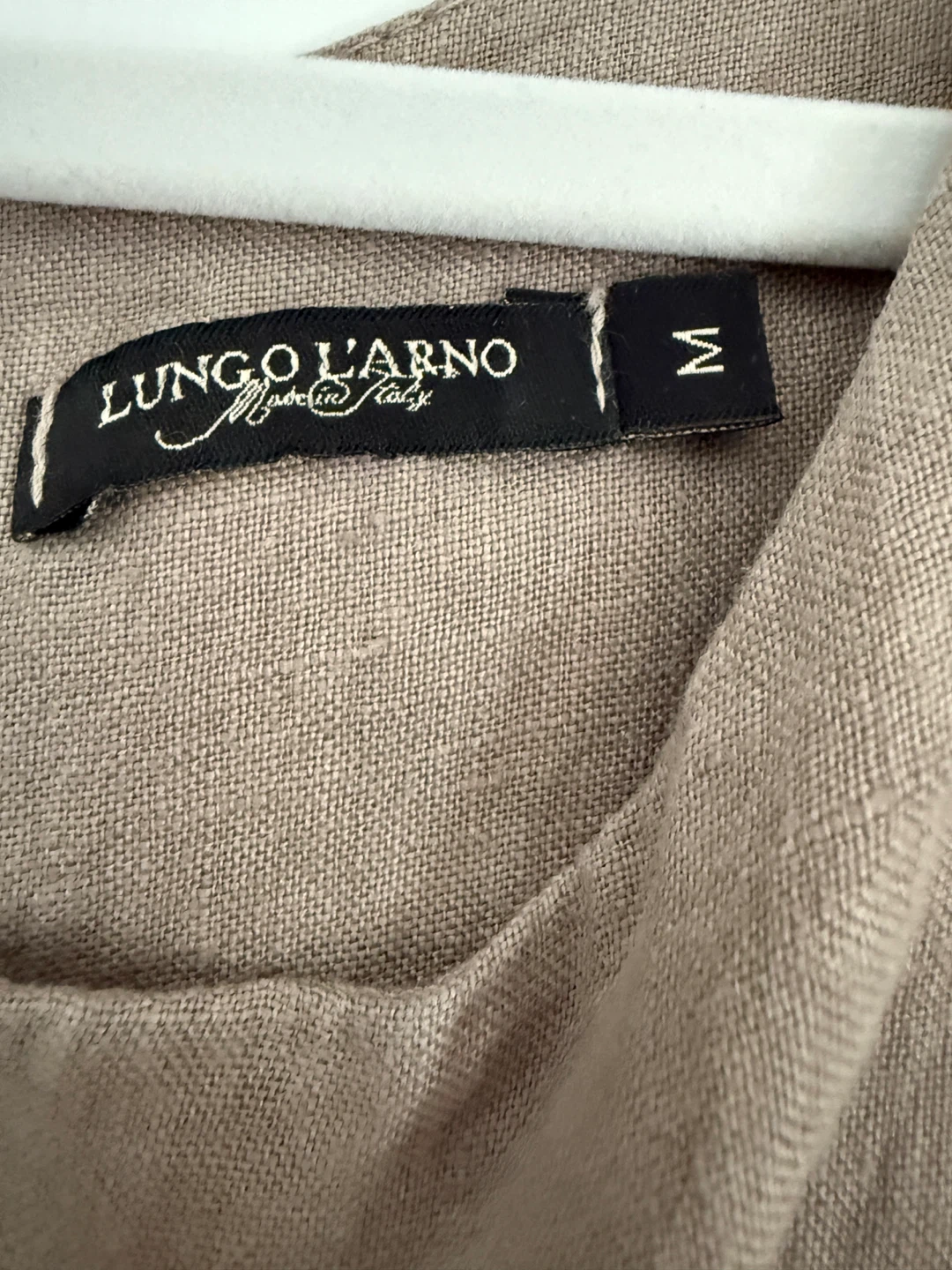 Lungo L'Arno Women's Linen Dress - Size M - photo 2