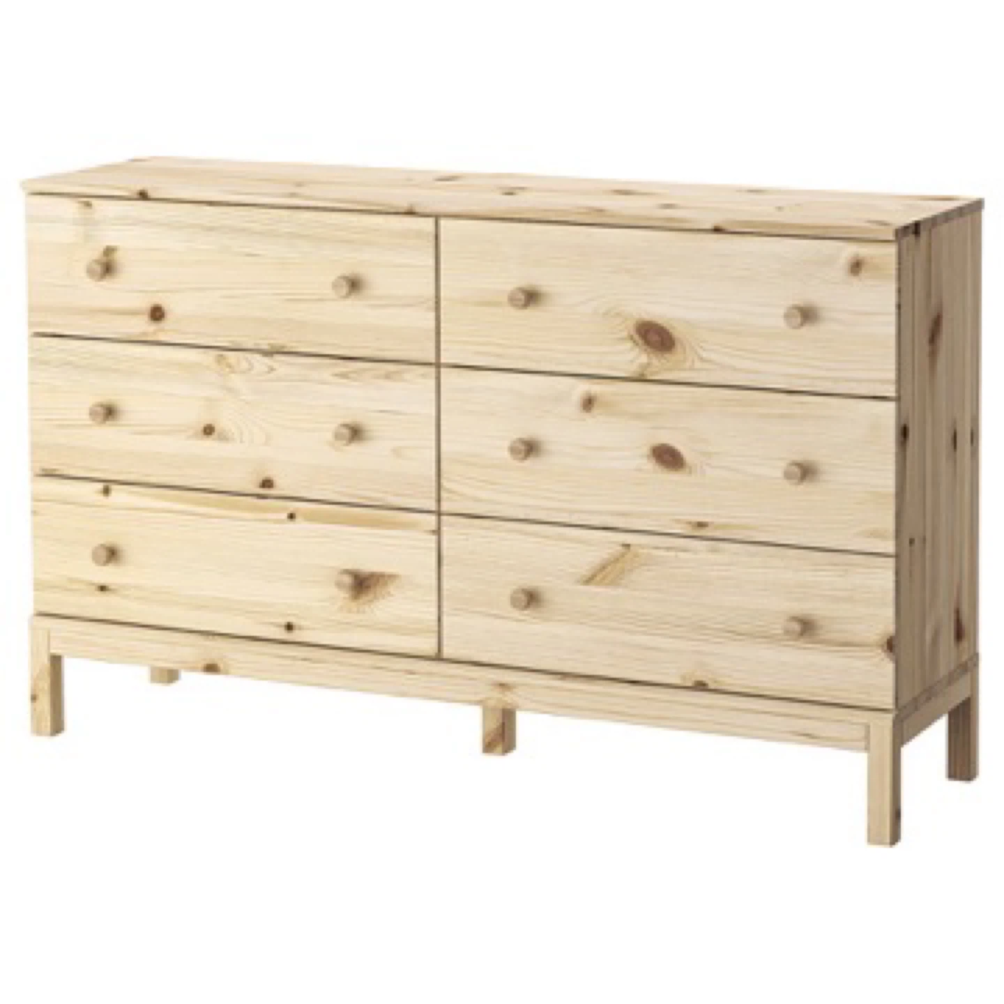 Pine Dresser with 6 Drawers - photo 4