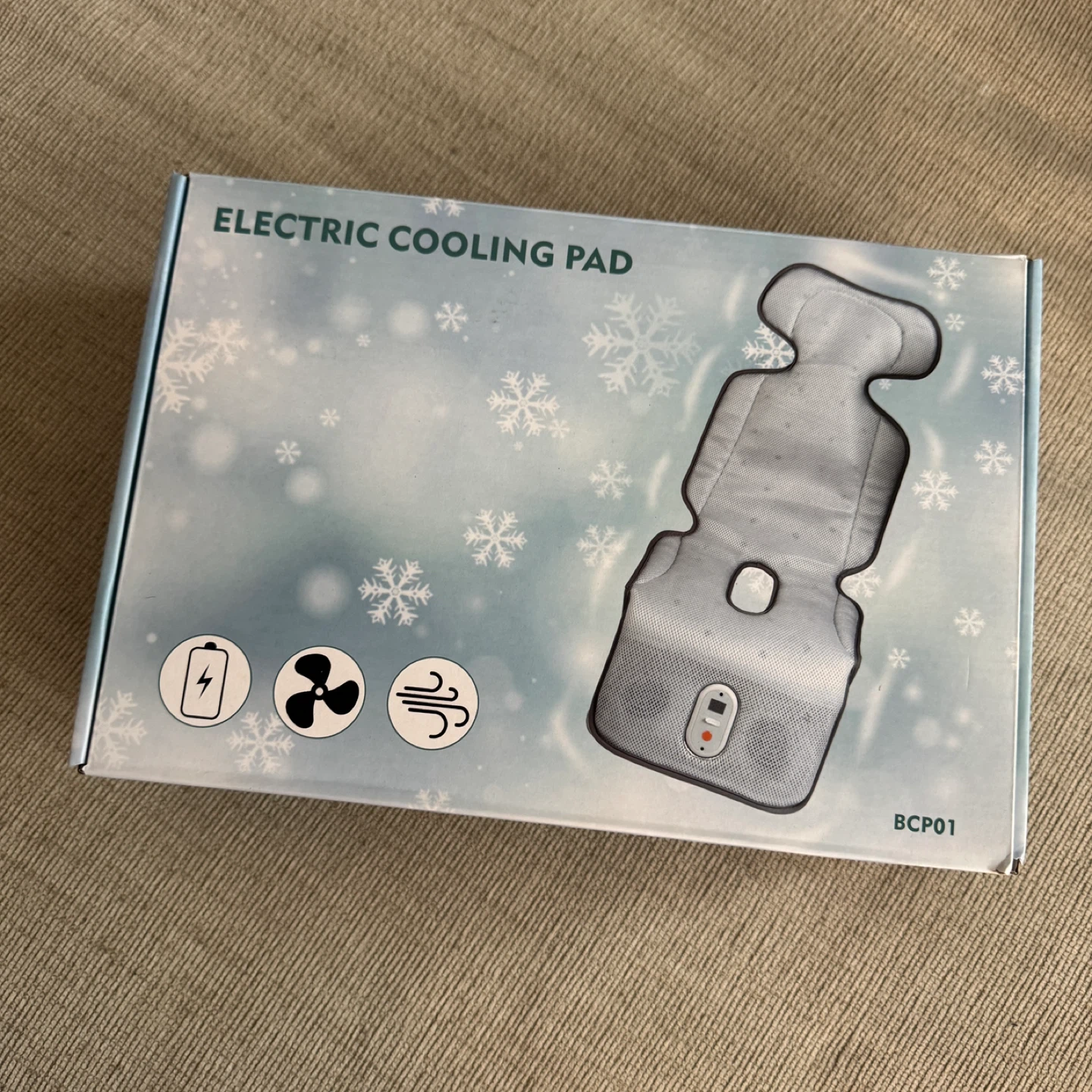 Electric Cooling Pad for Baby Strollers and Car Seats