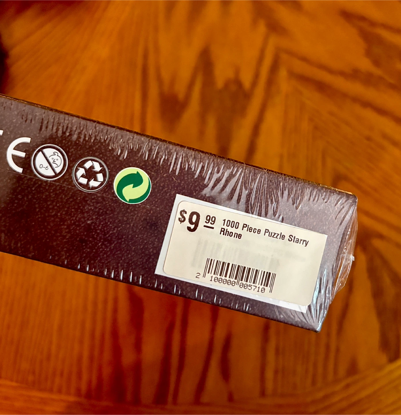 1000 Piece Puzzle of 'Starry Night' by Vincent Van Gogh - photo 3