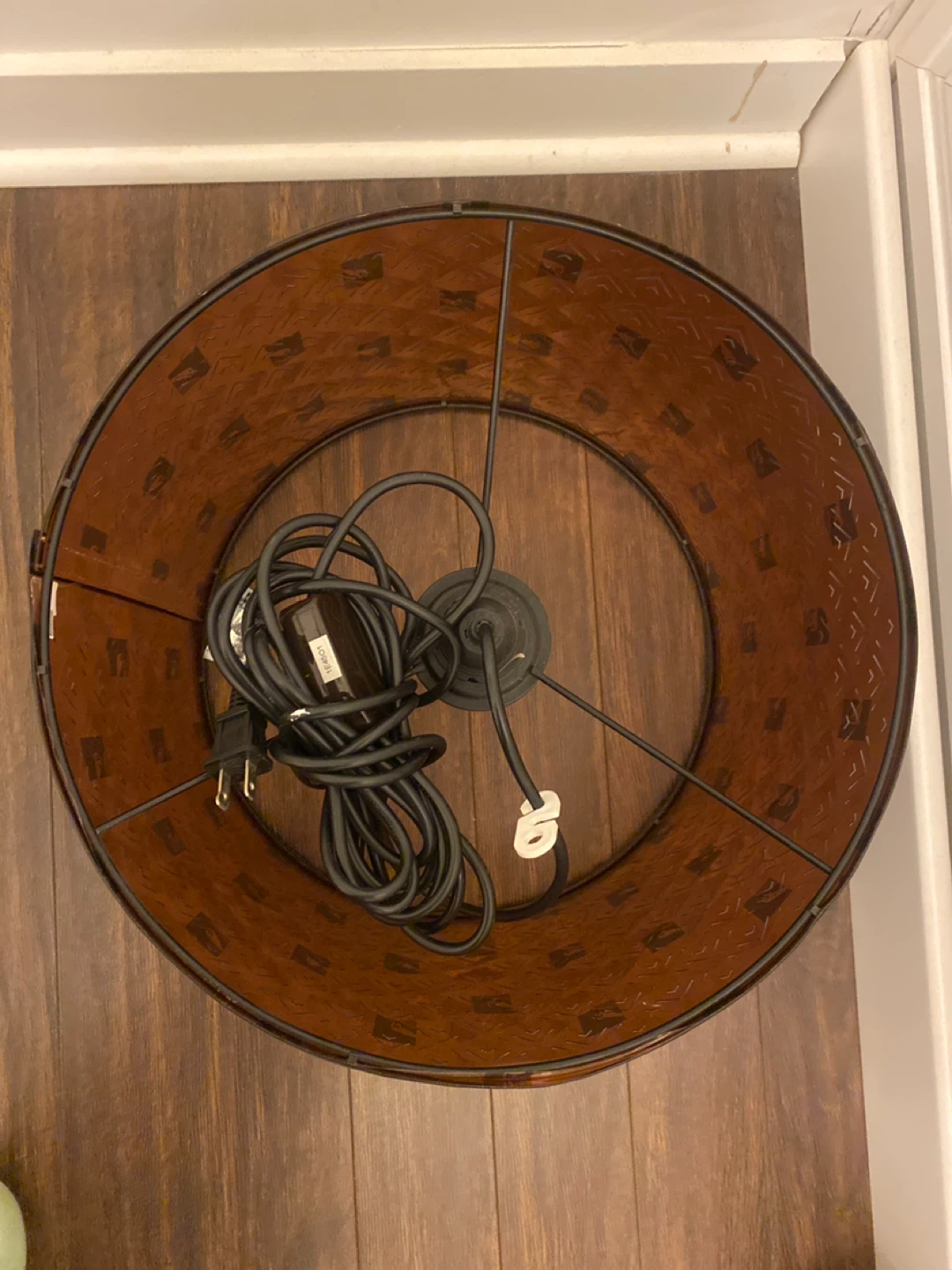 Decorative Pendant Light Shade with Cord - photo 2