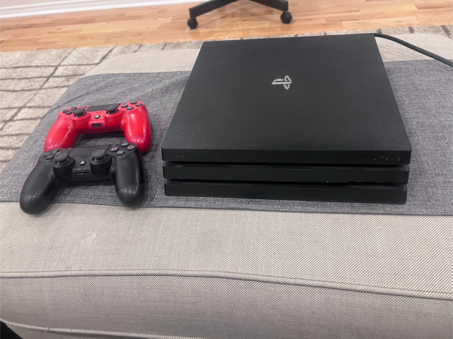 PlayStation 4 Pro 1TB Console with Games and Controllers - photo 2