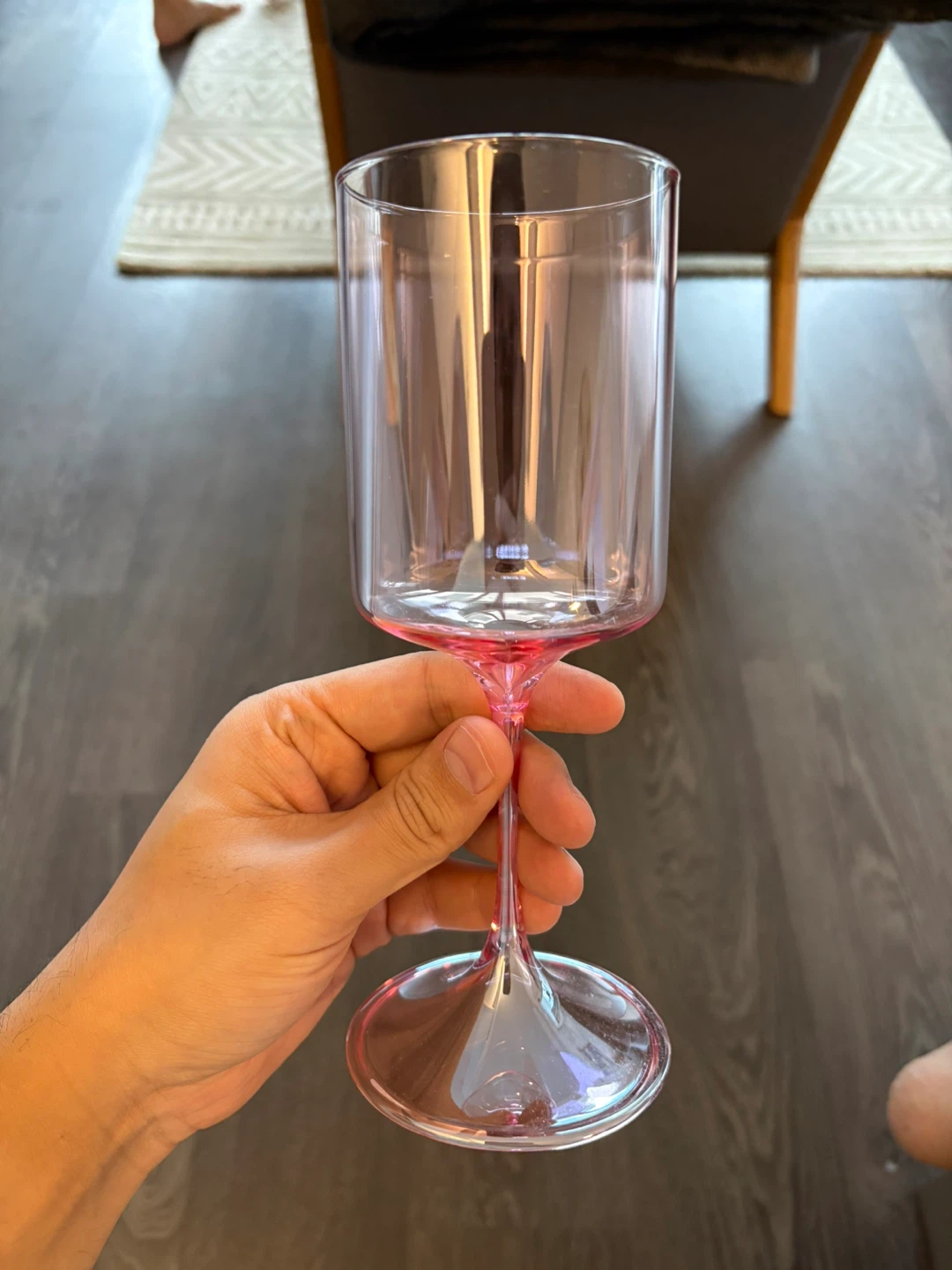 Rachel Zoe Set of 4 Wine Glasses - Pink - photo 3