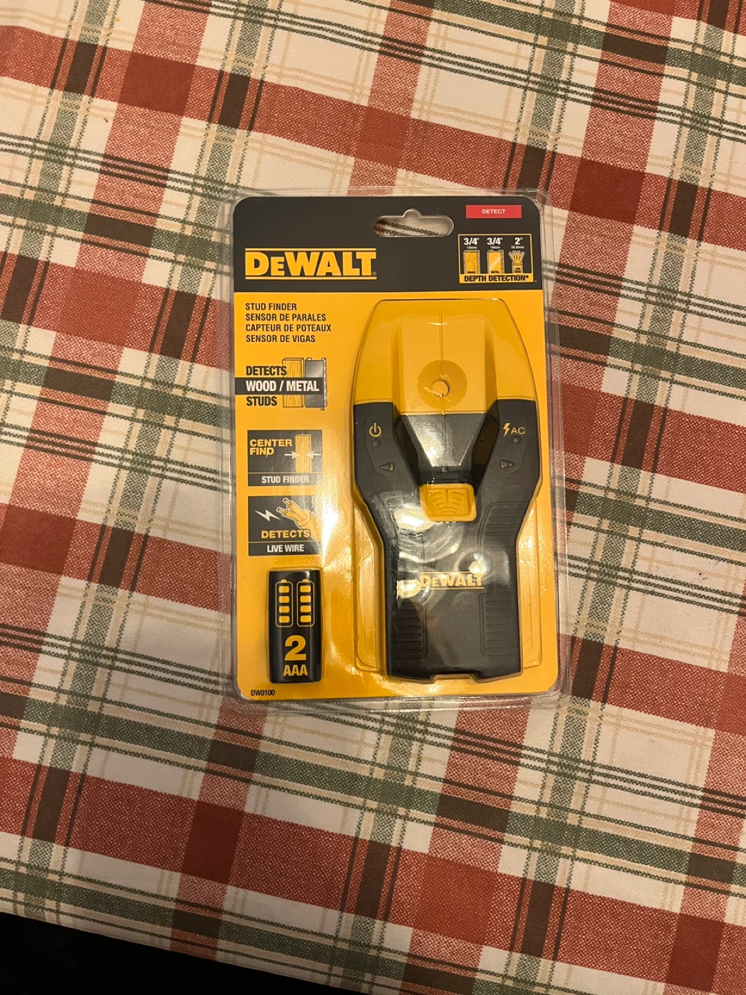 Brand New DEWALT Stud Finder DW0100