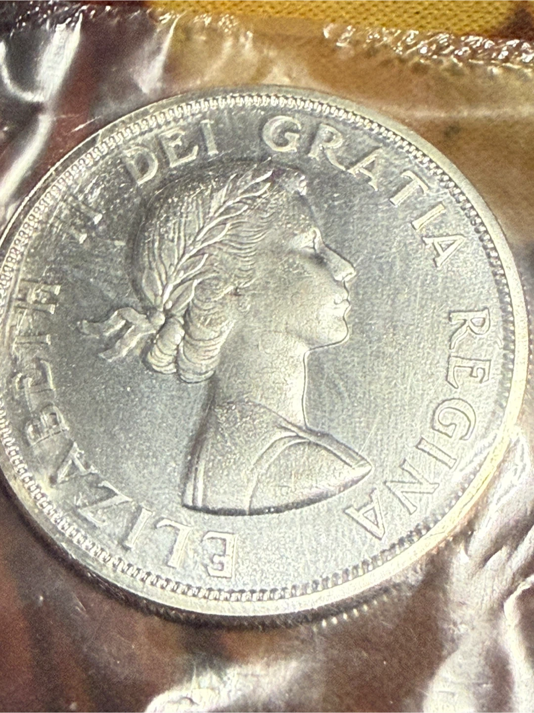 1963 Canada Silver Dollar Coin - photo 2