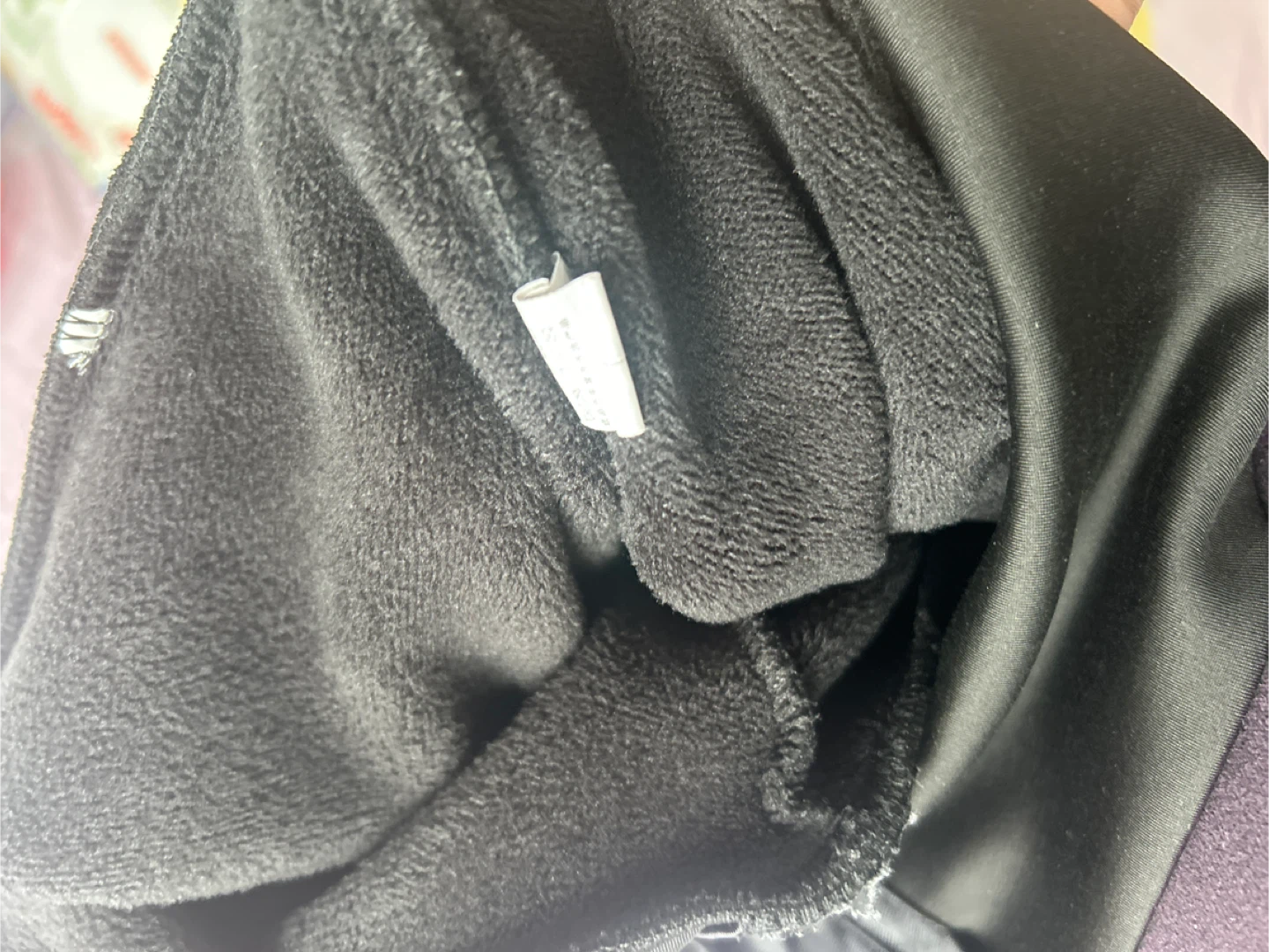 JUST CO Black Fleece Lined Leggings - photo 2