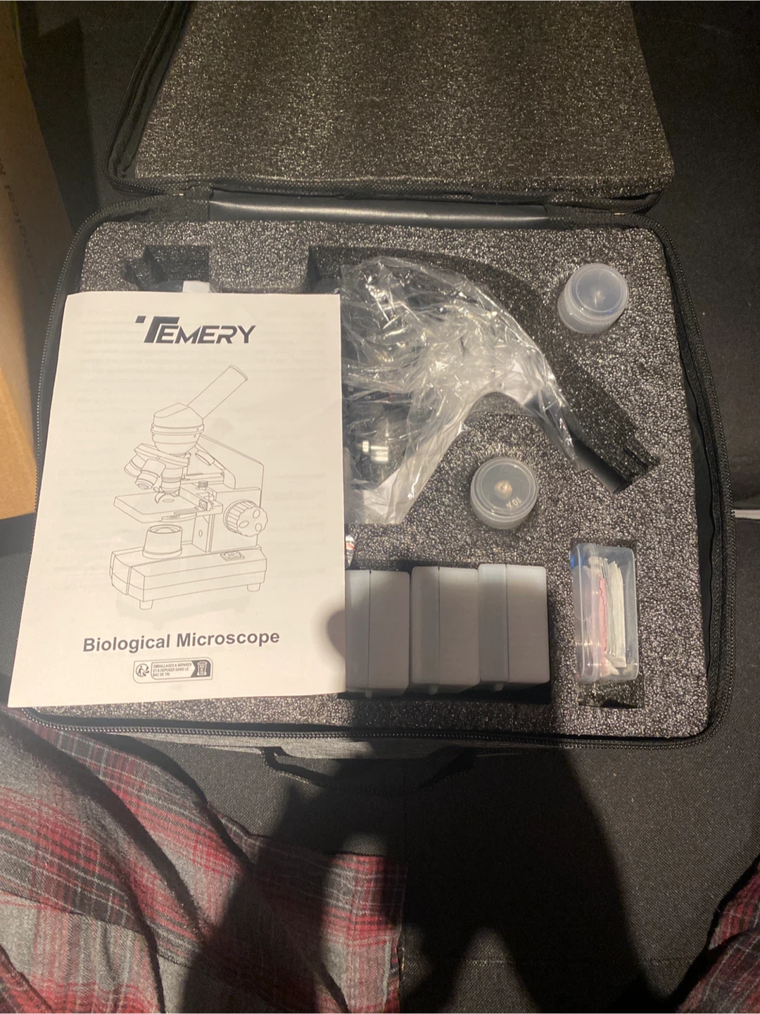 Emery Biological Microscope - photo 2
