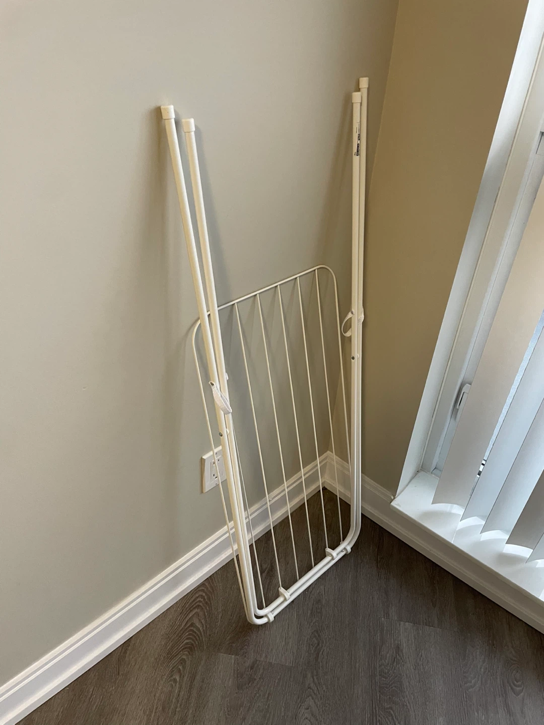 White Folding Drying Rack - photo 2