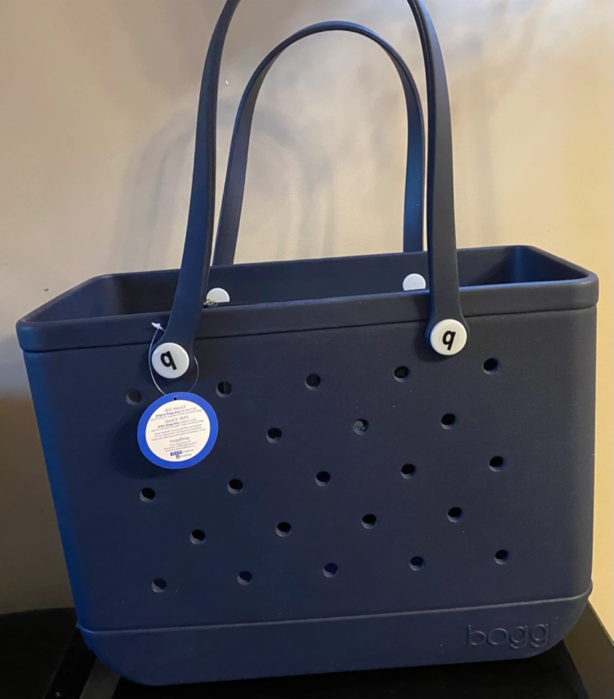 Bogg Bag Navy Blue Tote