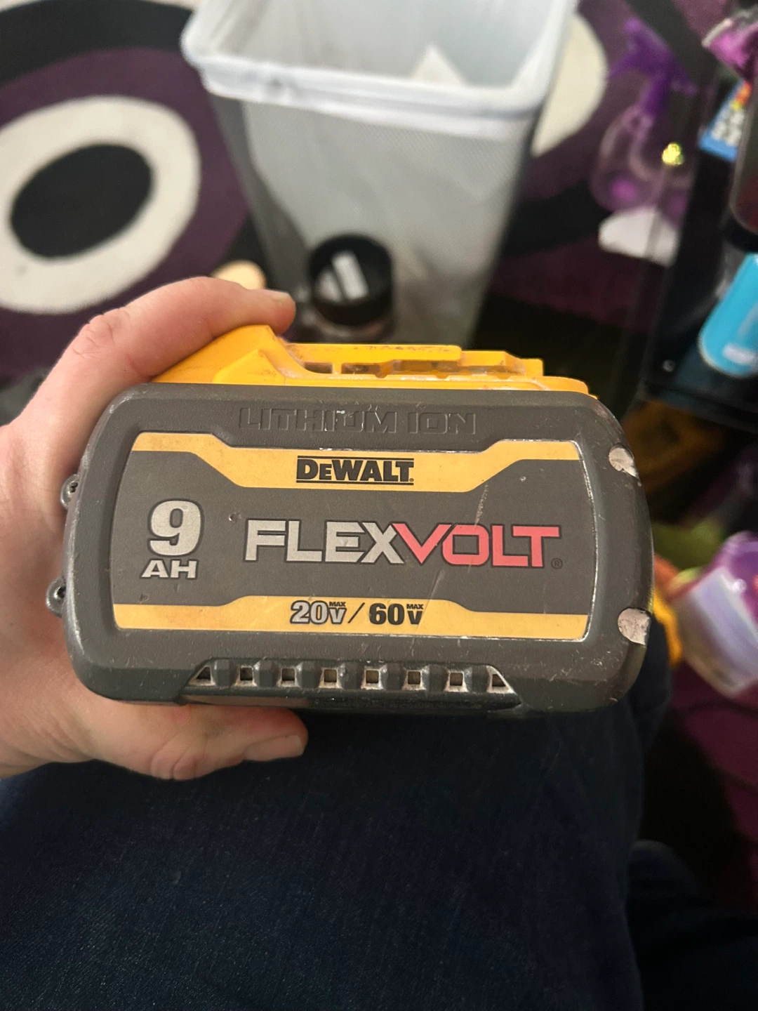 DEWALT FLEXVOLT 9Ah Lithium-ion Battery
