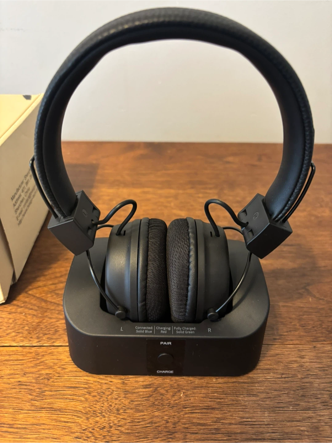 New!! DESIGN BTH02 Wireless Headphones & Transmitter Set - photo 4