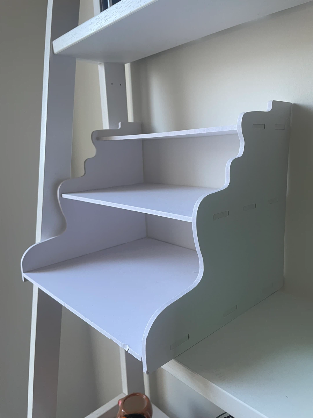 White 3-Tier Shelf Unit