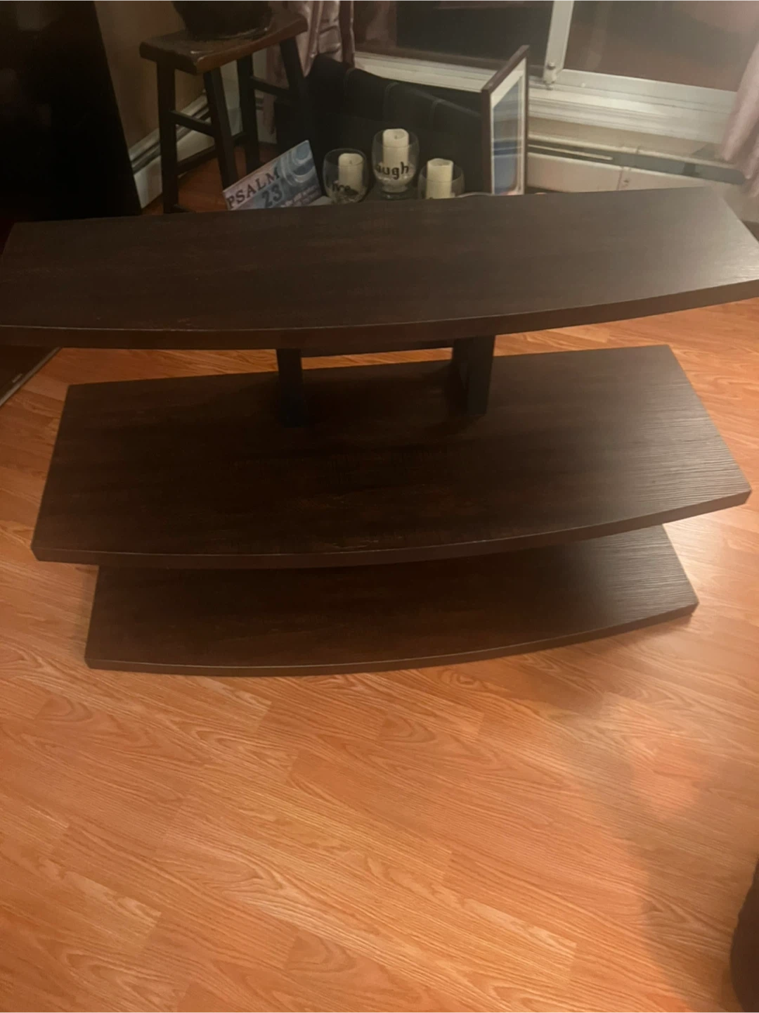 3-Tier Media Console Stand - photo 2