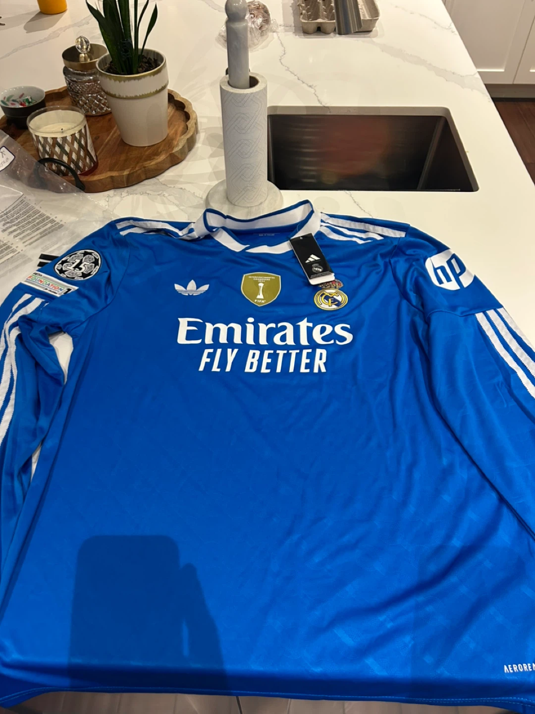 Adidas Real Madrid  2024 Intercontinental Champions Jersey
