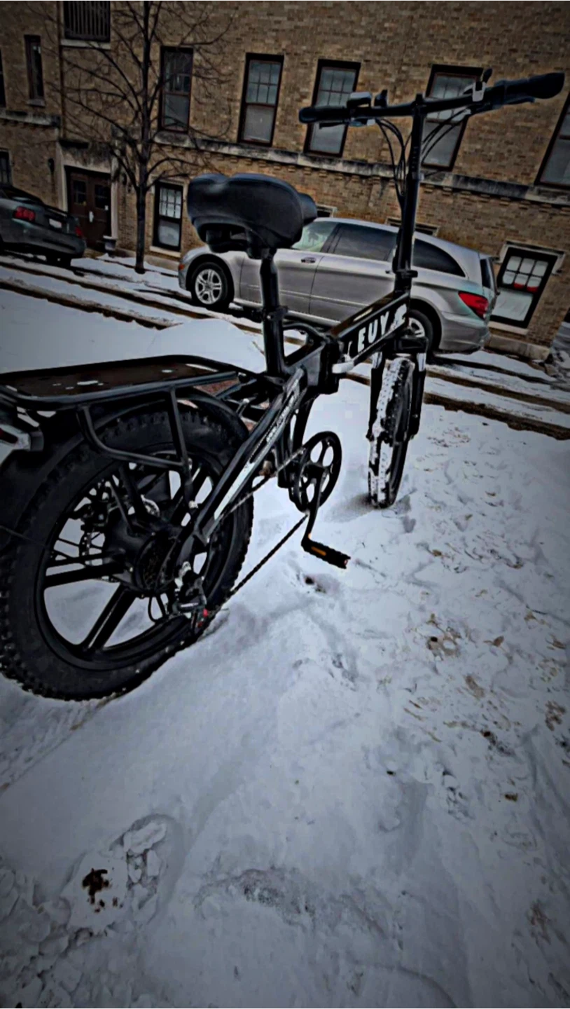 EUY Folding Electric Bicycle - photo 2