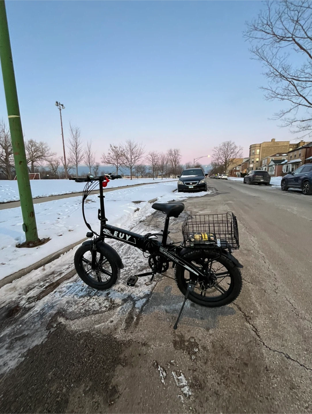 EUY Folding Electric Bicycle - photo 3