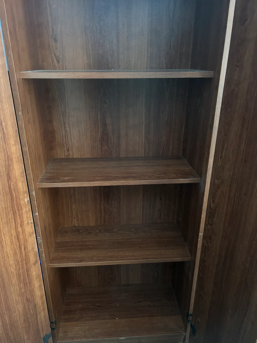 Wooden Tall Cabinet with Shelves - photo 4